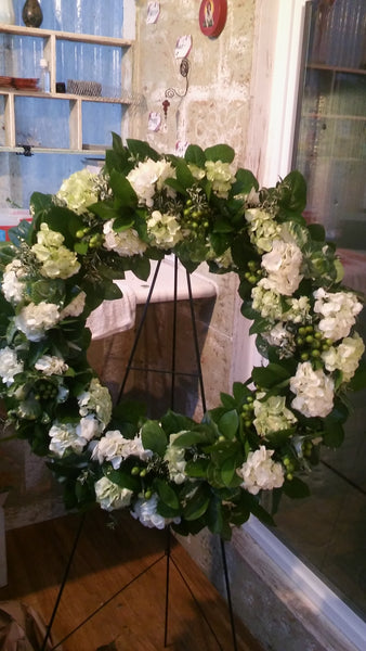 Sympathy Wreath Fresh