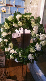 Sympathy Wreath Fresh